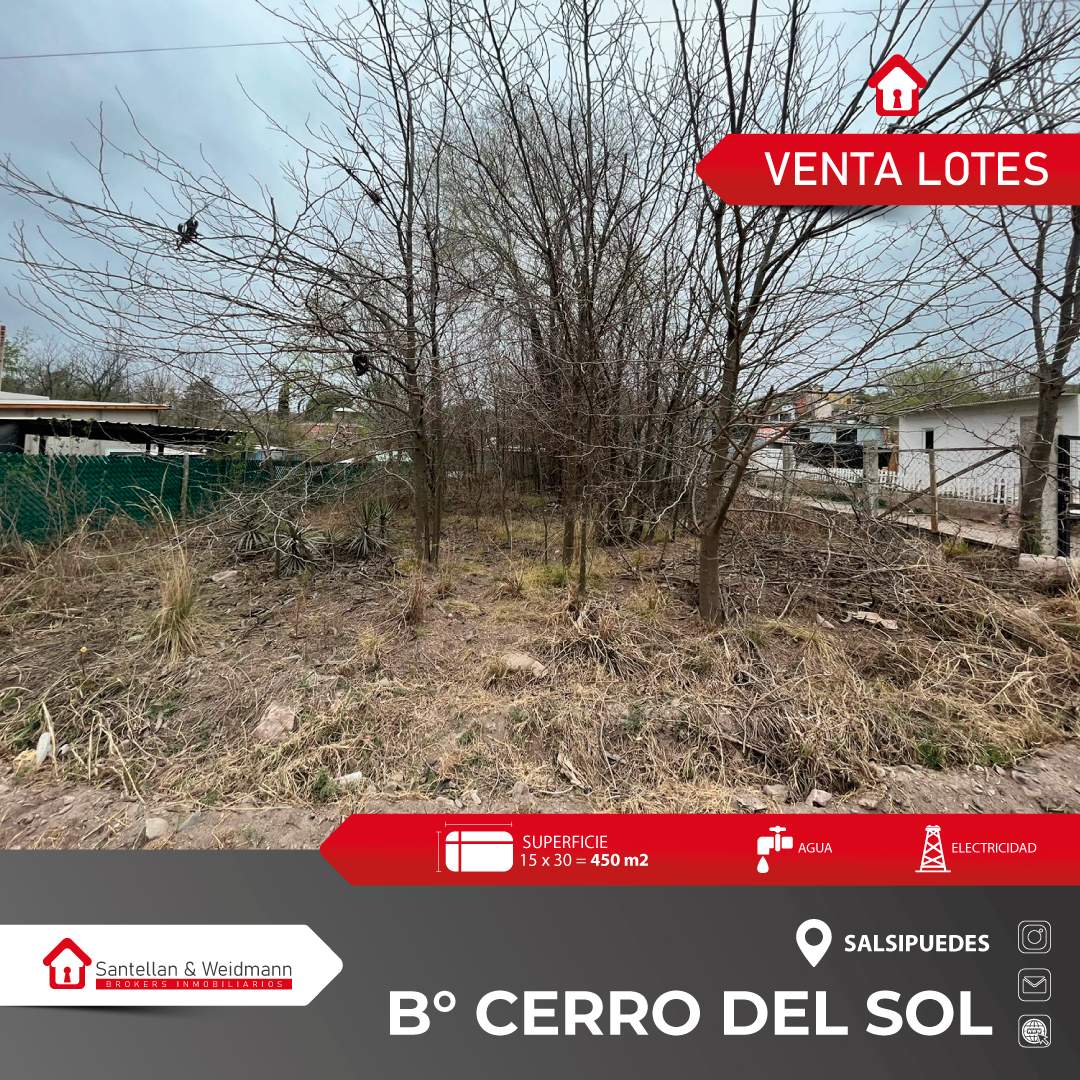 Lote en barrio Cerro del Sol – Salsipuedes