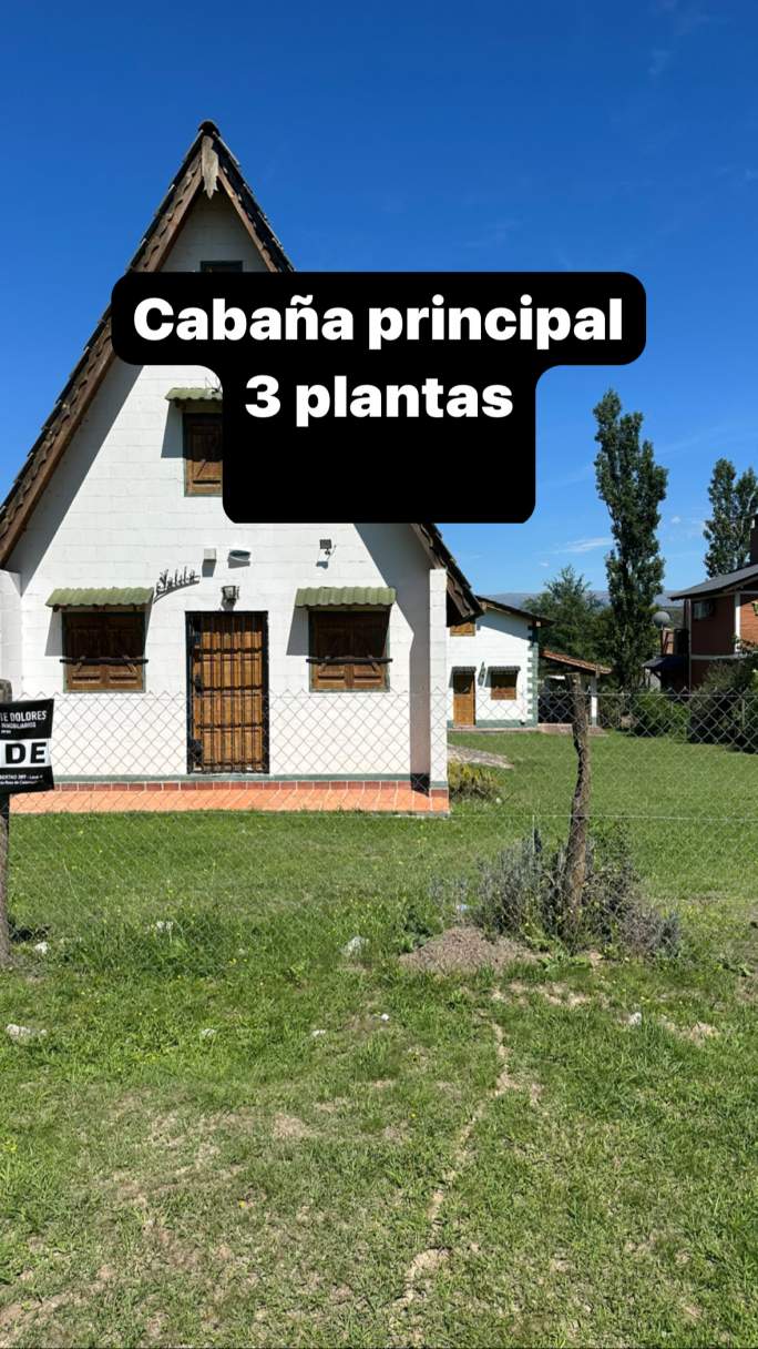 VENTA CABAÑAS EN CAPILLA VIEJA- LOS REARTES- CALAMUCHITA