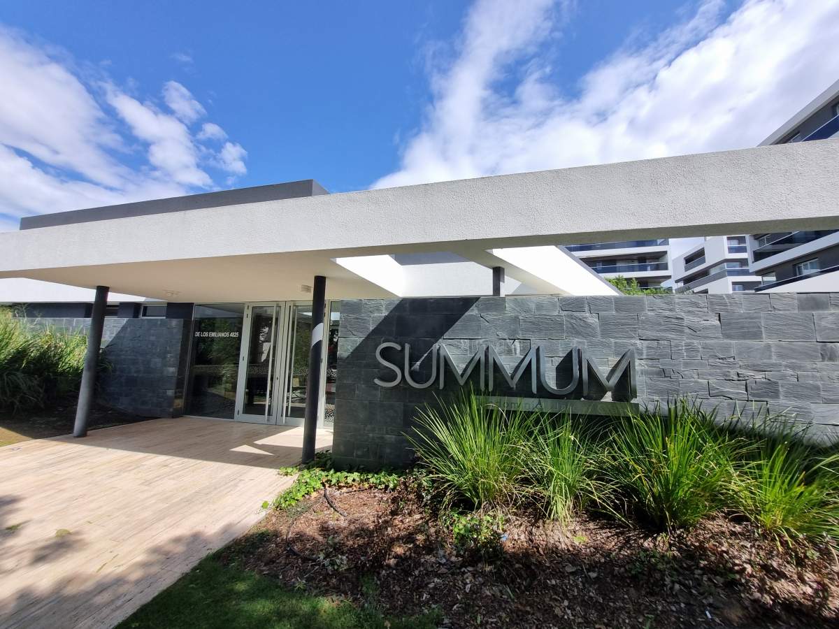 SUMMUM EXCELENTE DEPARTAMENTO 1 DORMITORIO CON COCHERA Y TERRAZA.