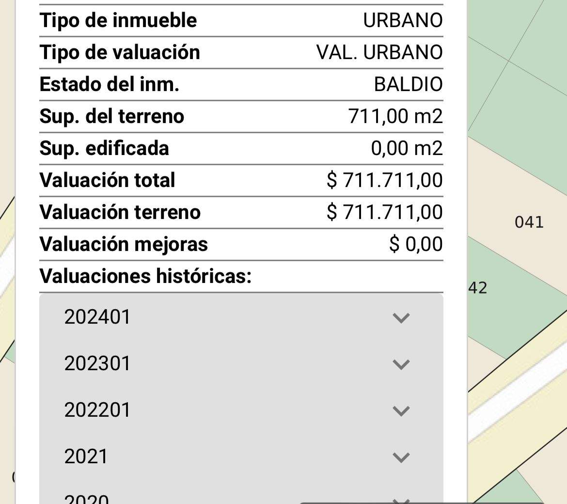 VENTA LOTE HUERTA GRANDE 711M2 OPORTUNIDAD