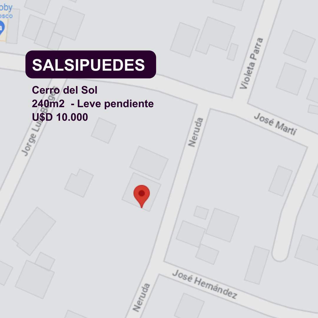 TERRENOS EN VENTA SALSIPUEDES