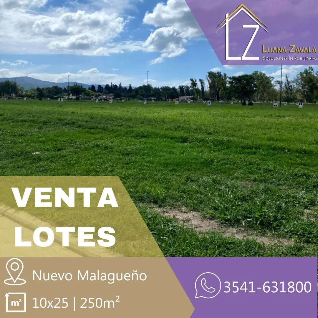 LOTE EN NUEVO MALAGUEÑO - VENTA