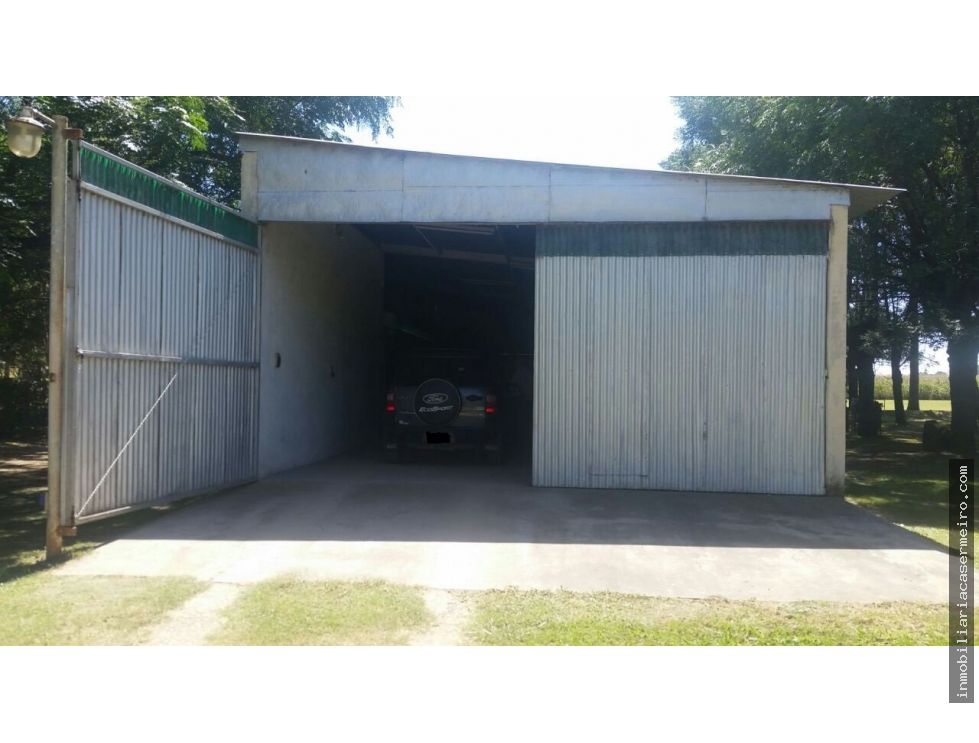 SE VENDE UNA HECTÁREA MÁS DOS CASAS Y UN GALPÓN EN ANISACATE.