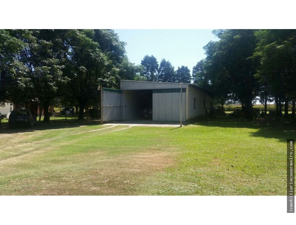 SE VENDE UNA HECTÁREA MÁS DOS CASAS Y UN GALPÓN EN ANISACATE.