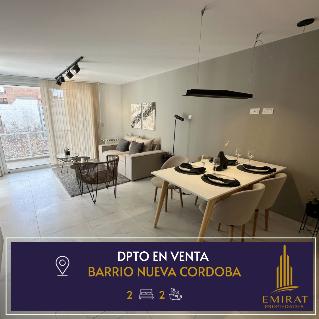 Vendo departamento de categoria en barrio nueva cordoba