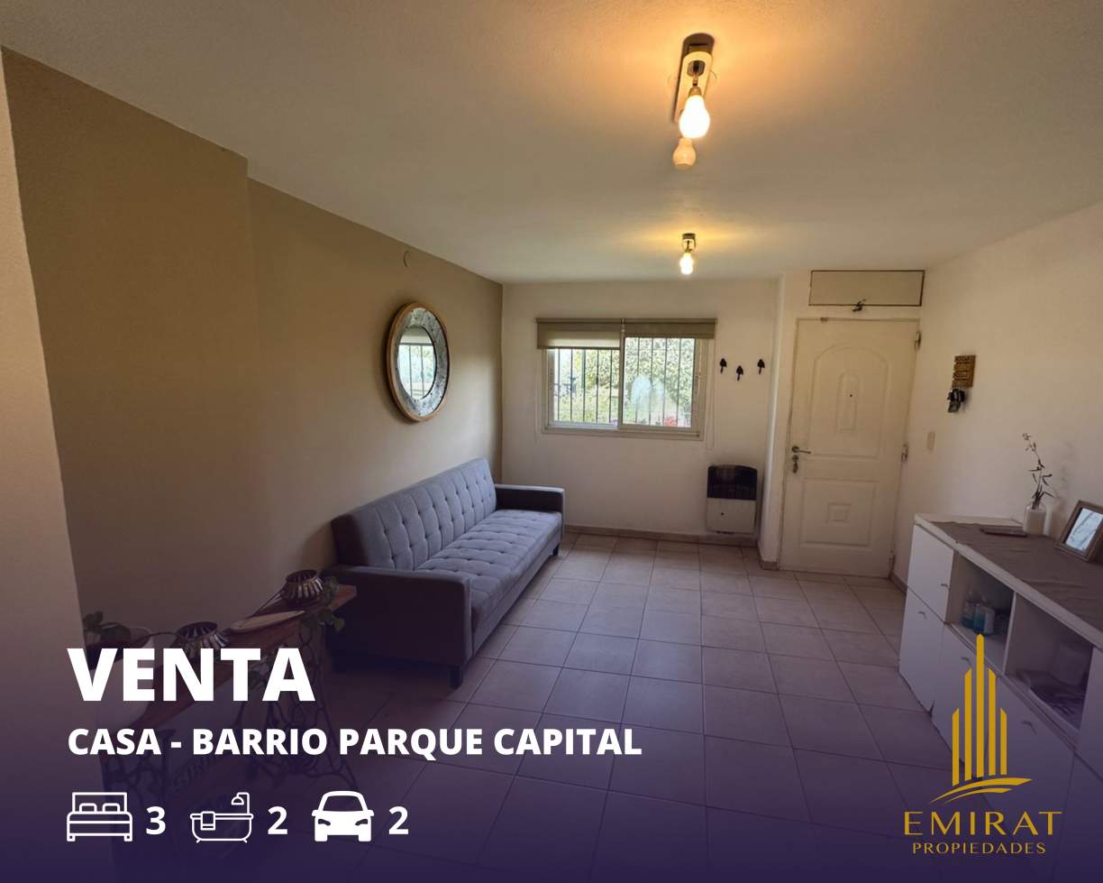 Venta Casa De 3 Dorm En B° Parque Capital