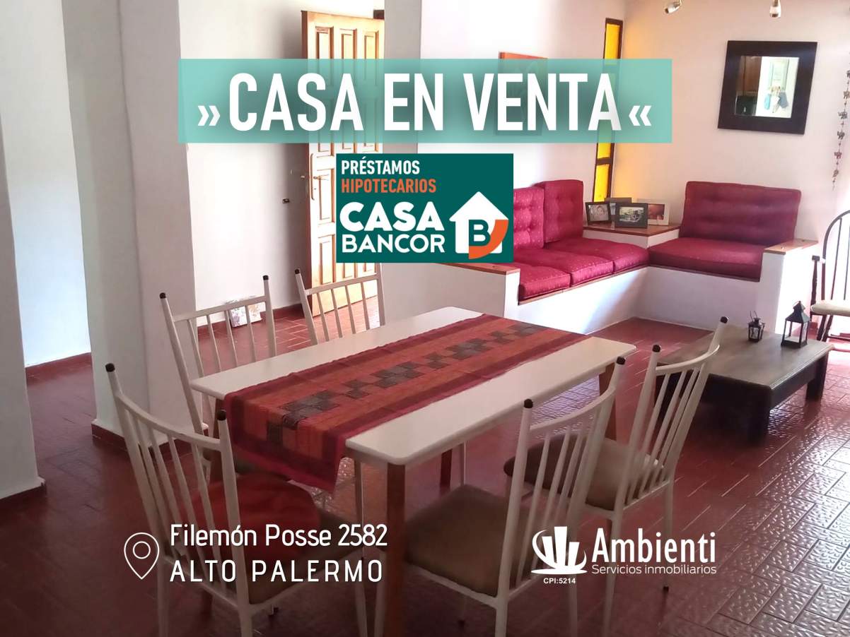 APPTO BANCOR 2024 - Oportunidad Casa Alto Palermo