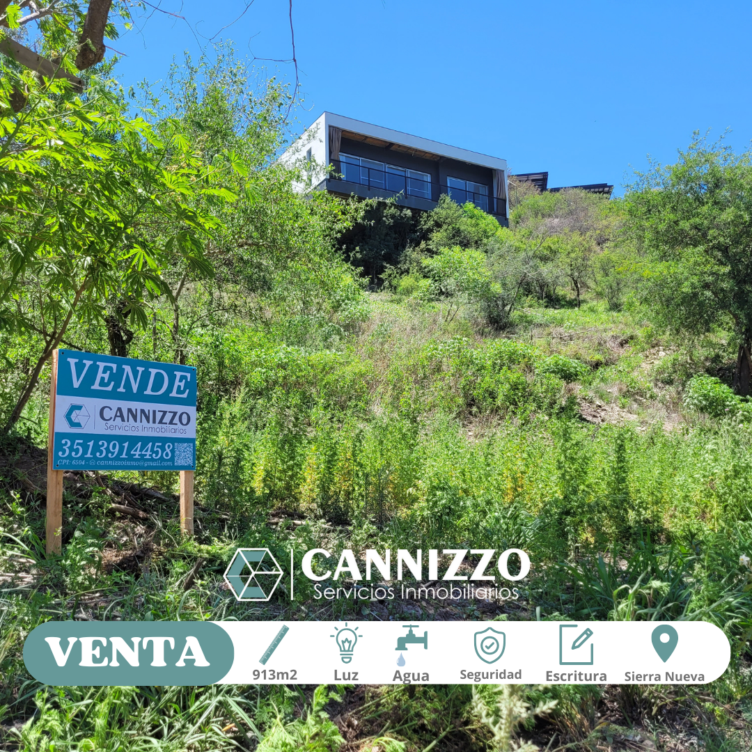 Terreno En Venta - Mendiolaza - Sierra Nueva - Barrio Cerrado- Excelentes Vistas