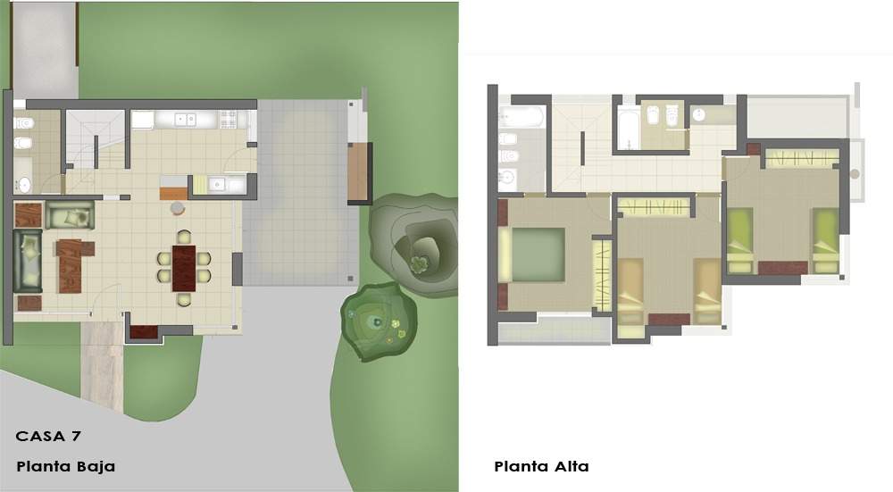 ALQUILADA -Casa en Alquiler- Los Arboles Housing- (Casa 7)-Villa Allende