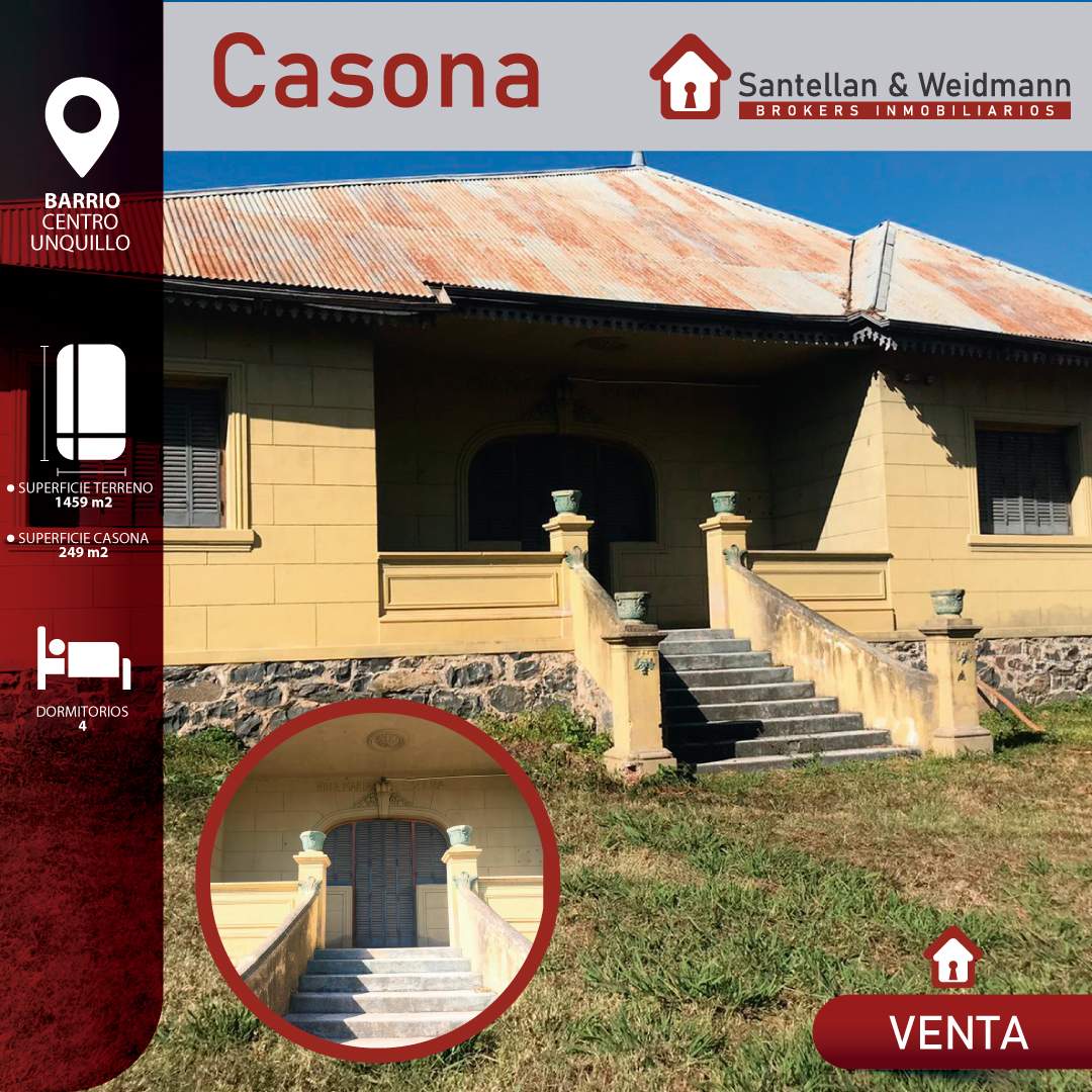 Casona   Casa ubicadas en Barrio Centro – Unquillo