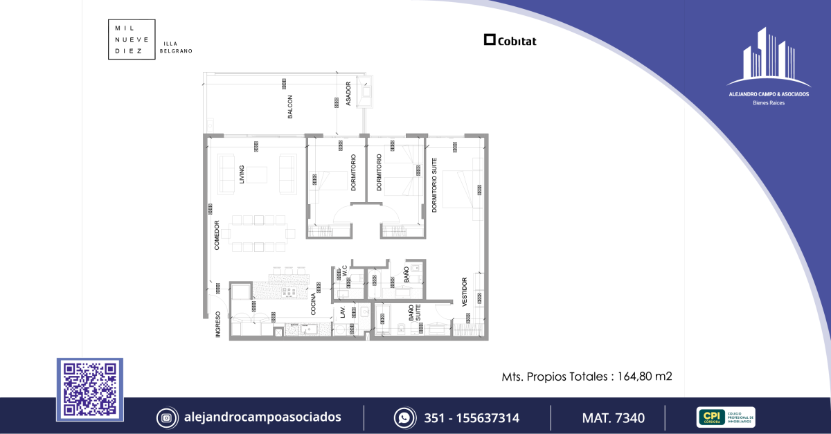 VENDE DEPARTAMENTOS EXCLUSIVOS  en Villa Belgrano