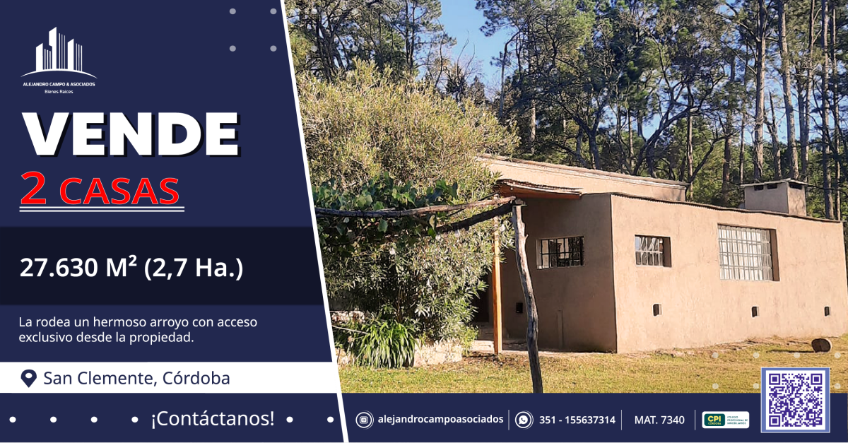 ¡2 Increíbles Casas de Campo en un Entorno Natural Único!