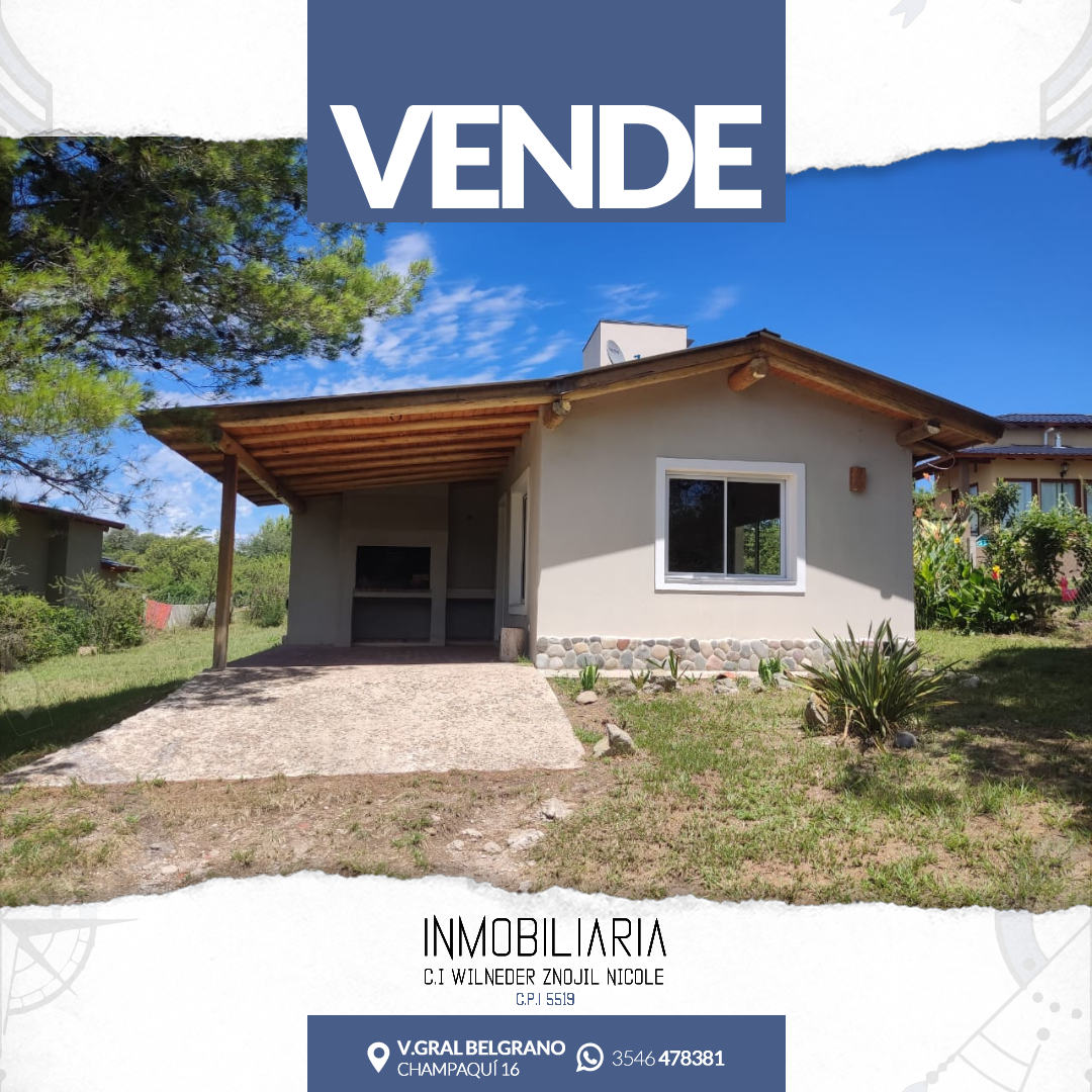 Casa en Venta - Villa General Blegrano - Córdoba