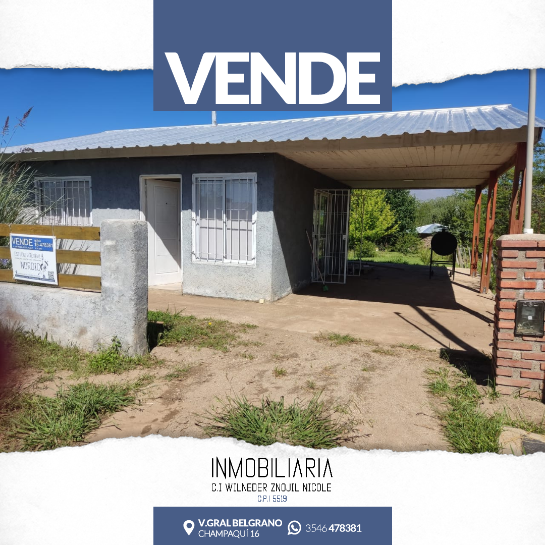 Casa en Venta Yacanto de Calamuchita - Córdoba