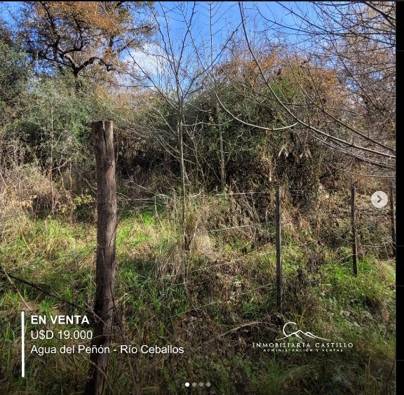 LOTE EN VENTA RIO CEBALLOS
