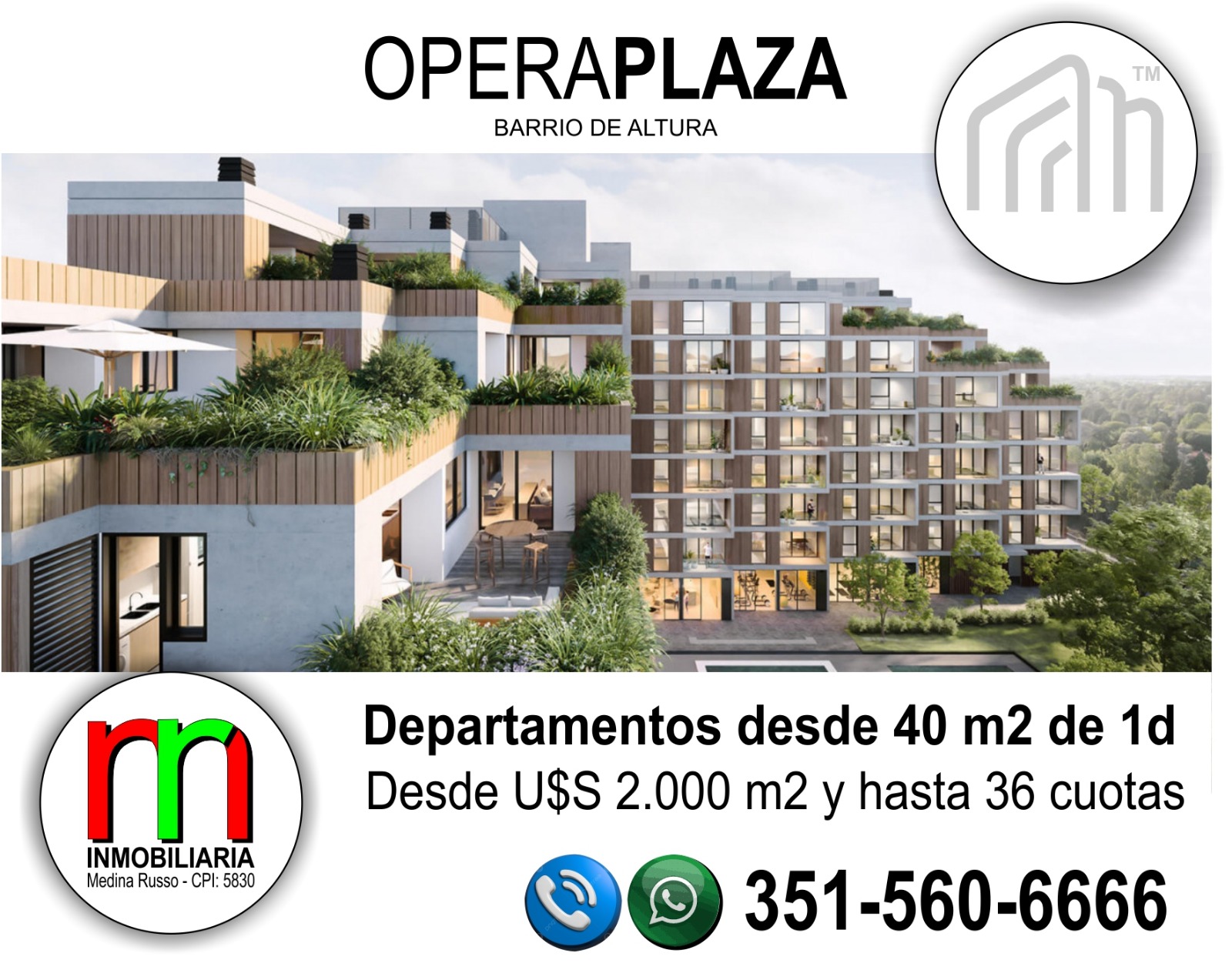 OPERA PLAZA. UN BARRIO EN ALTURA - GRAN OPORTUNIDAD