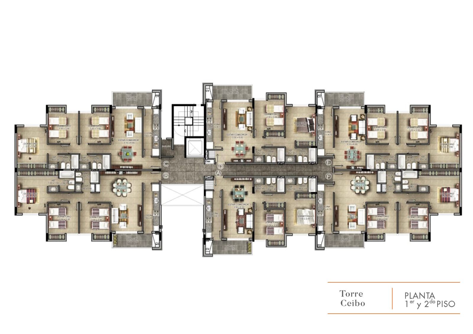 GARDERIE CONDOMINIO ARGUELLO 3 DORMITORIOS
