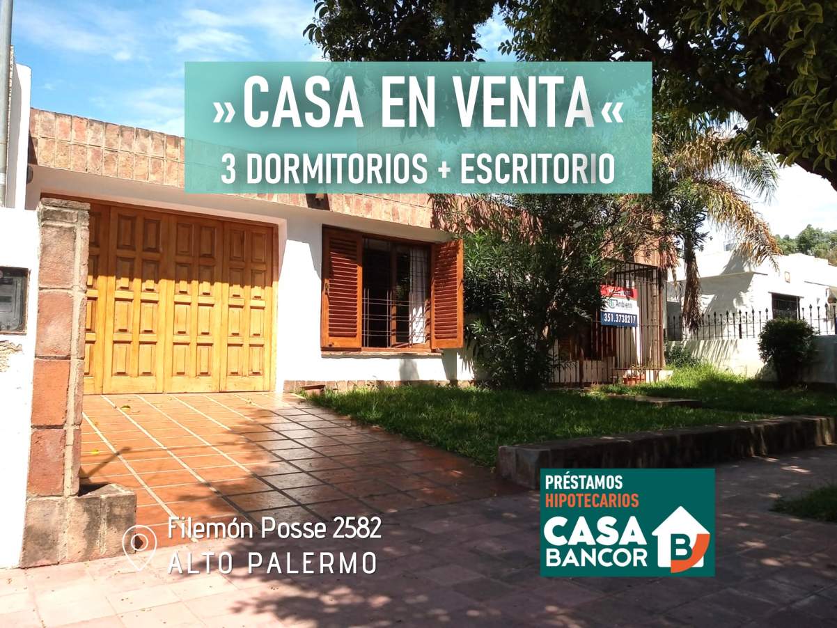 APPTO Bancor 2024 - Oportunidad Casa Alto Palermo