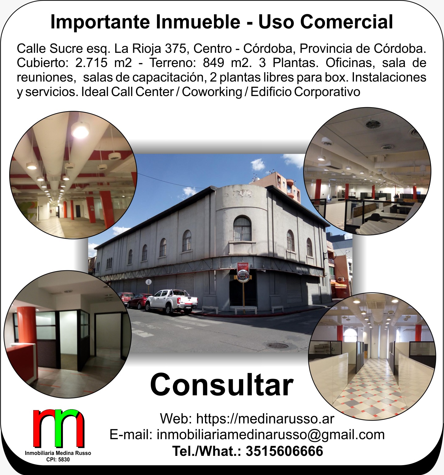 Importante Inmueble - Uso Comercial