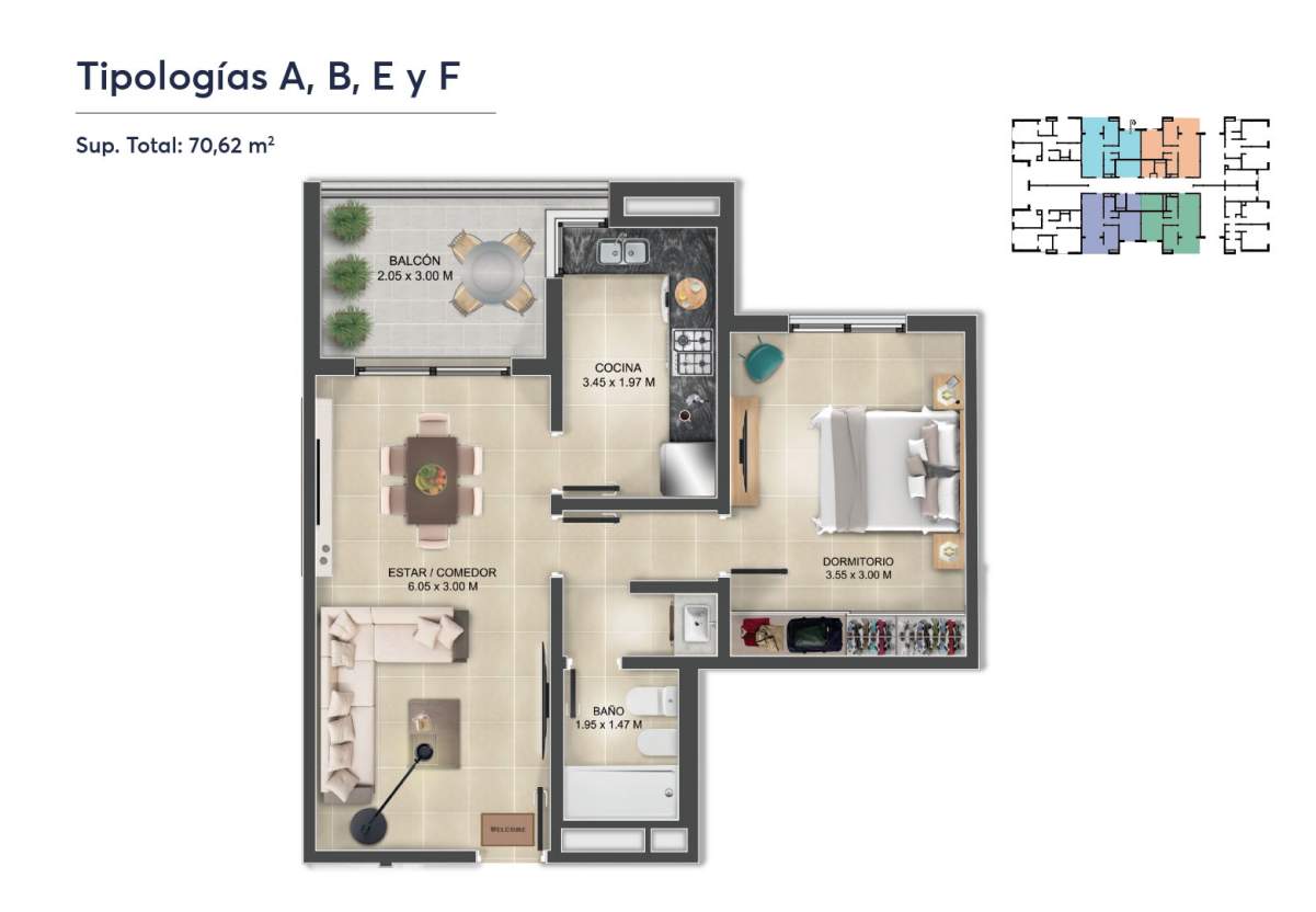 Venta Departamento en Condomio de Lujo - Ciudad de Cordoba