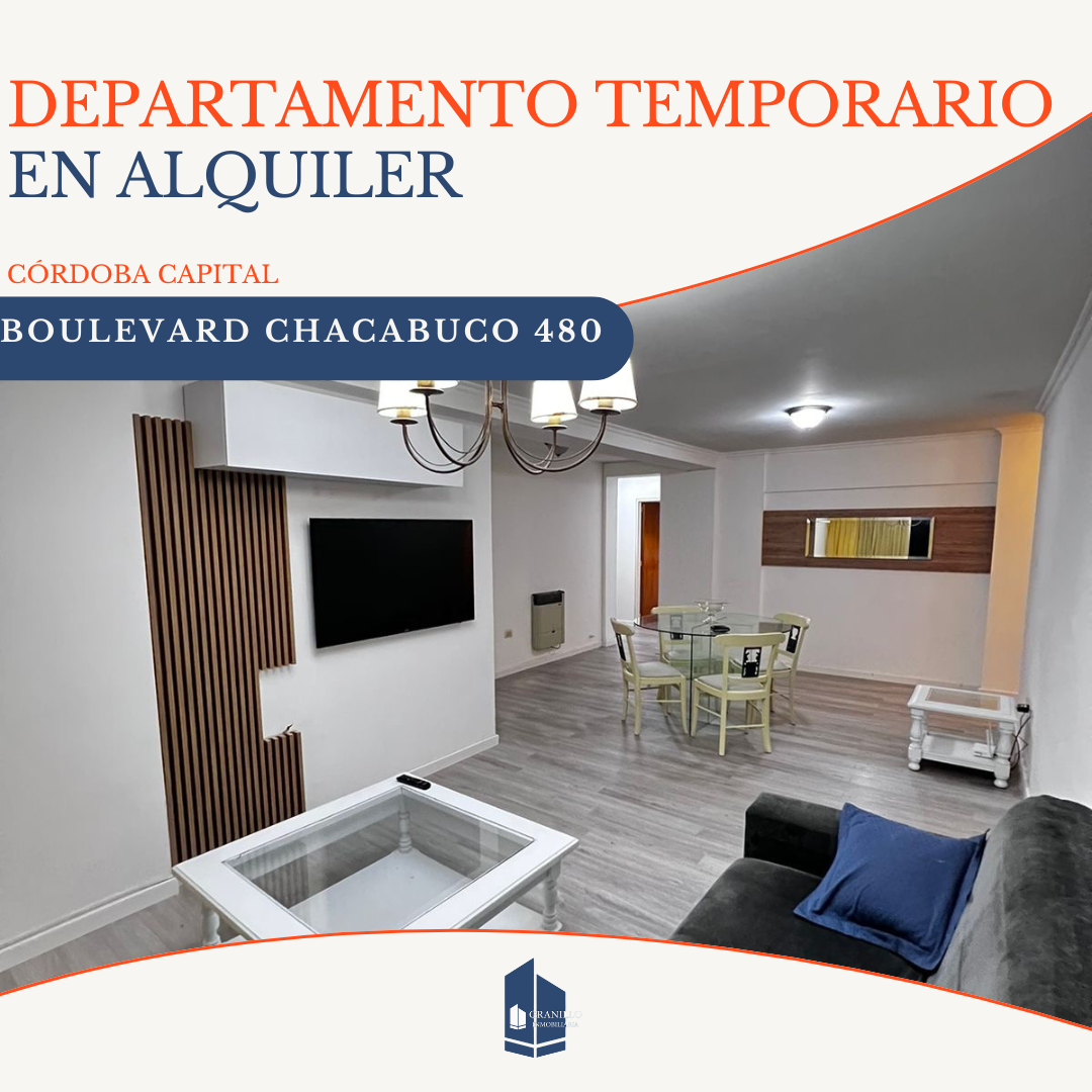 DEPARTAMENTO TEMPORARIO EN NUEVA CORDOBA