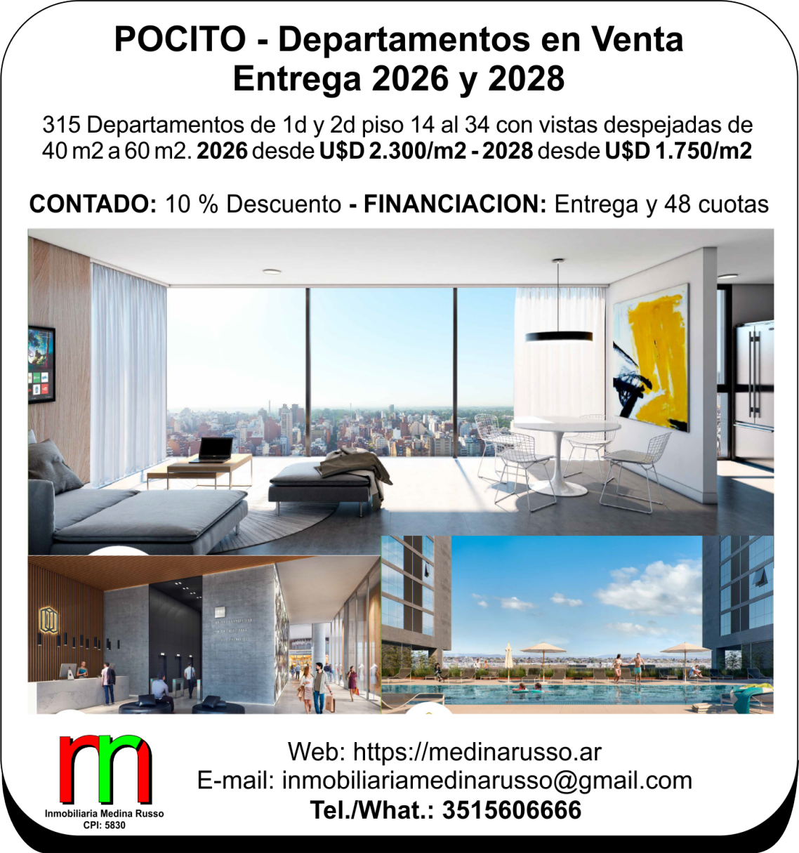 Venta Departamento en Condomio Mixto - Centro de Cordoba