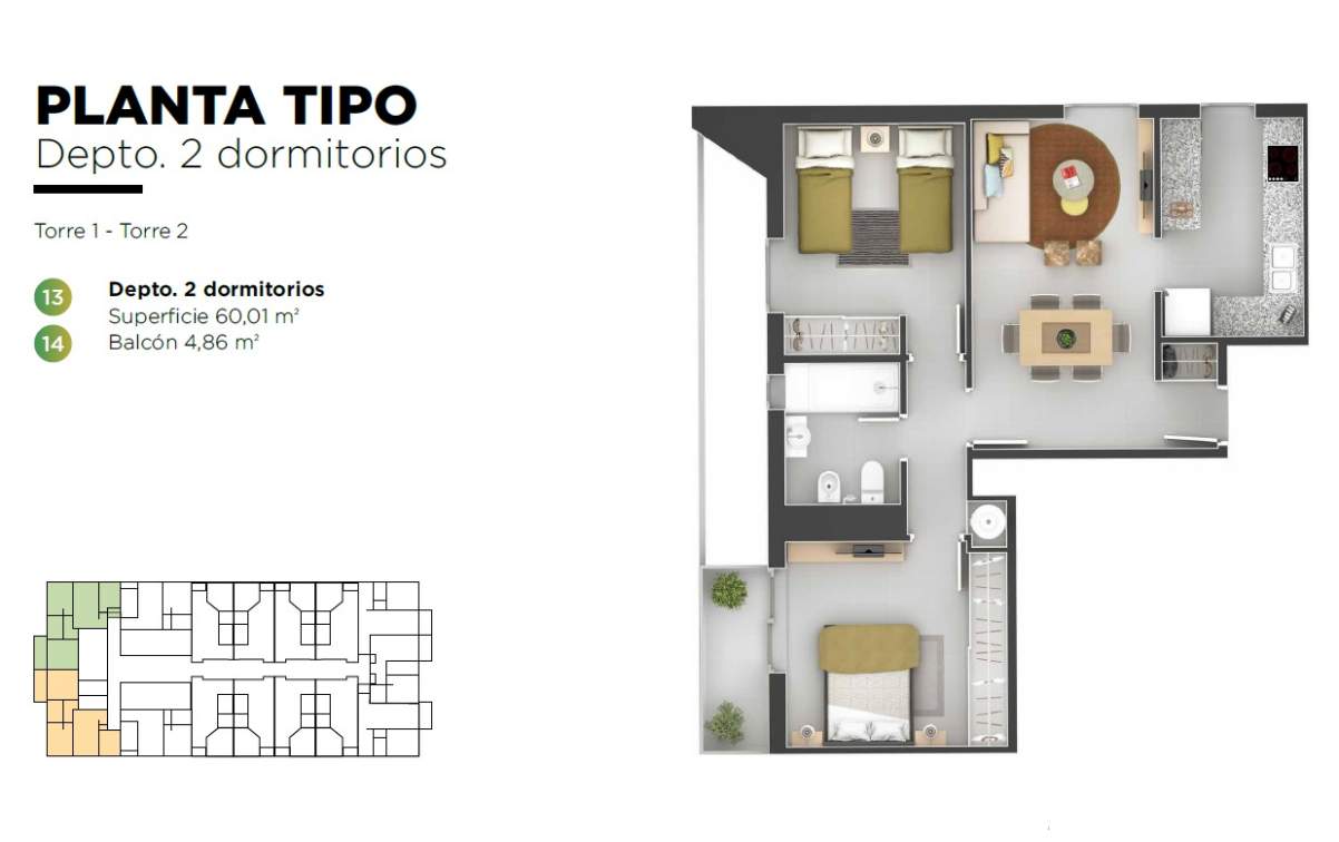 Venta Departamento en Condomio Mixto - Centro de Cordoba