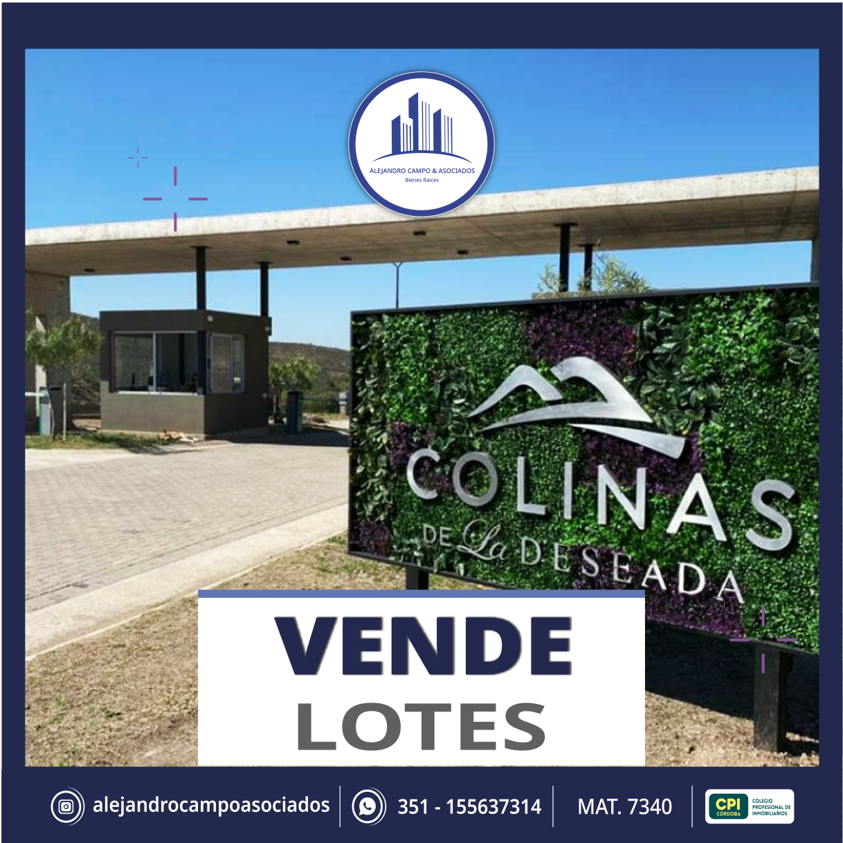 Loteo Premium en Country Colinas de la Deseada