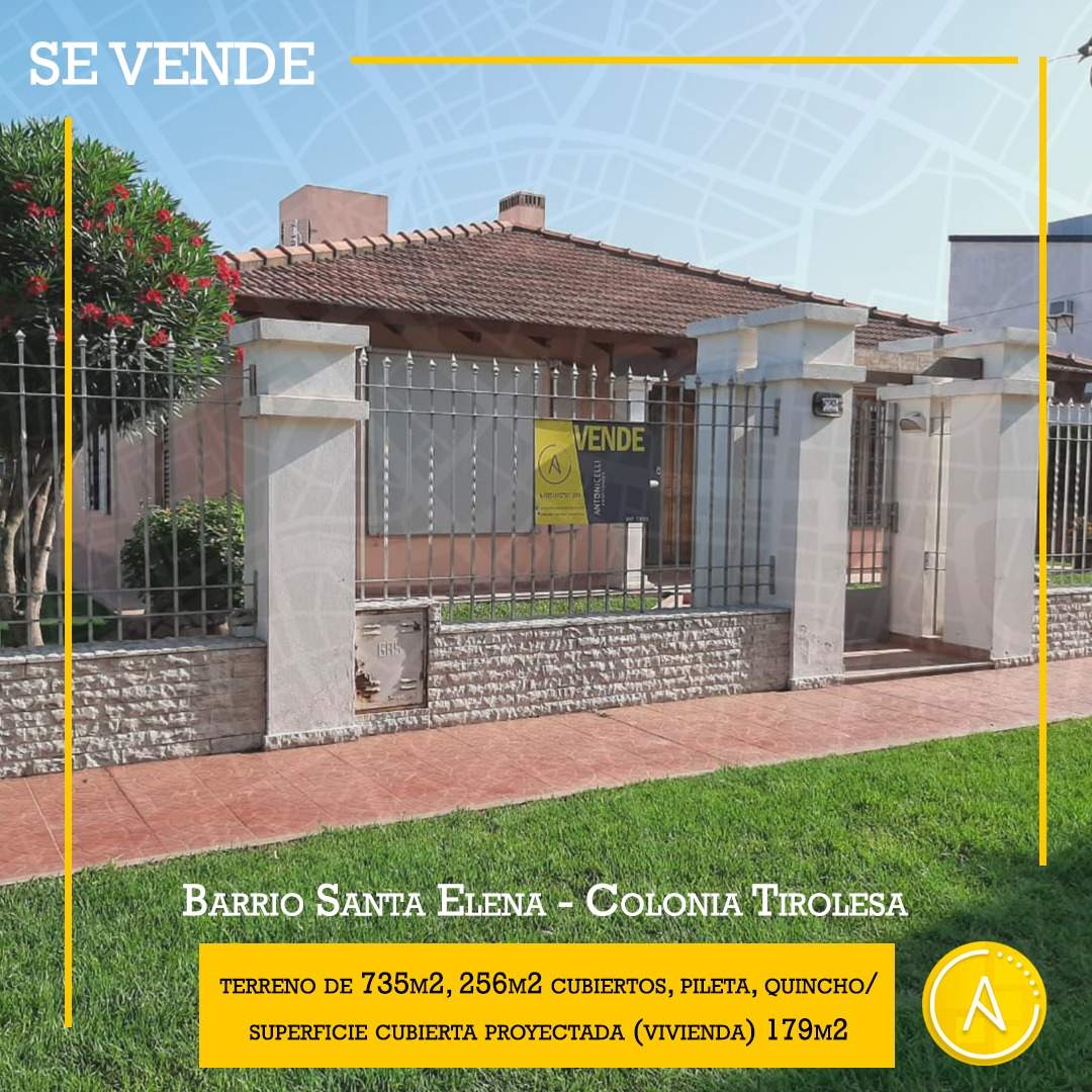 CASA EN VENTA mas DEPARTAMENTO en Santa Elena Colonia Tiroleta