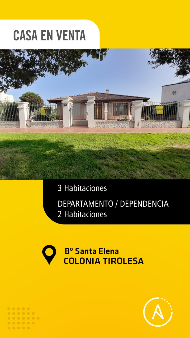 CASA EN VENTA mas DEPARTAMENTO en Santa Elena Colonia Tiroleta