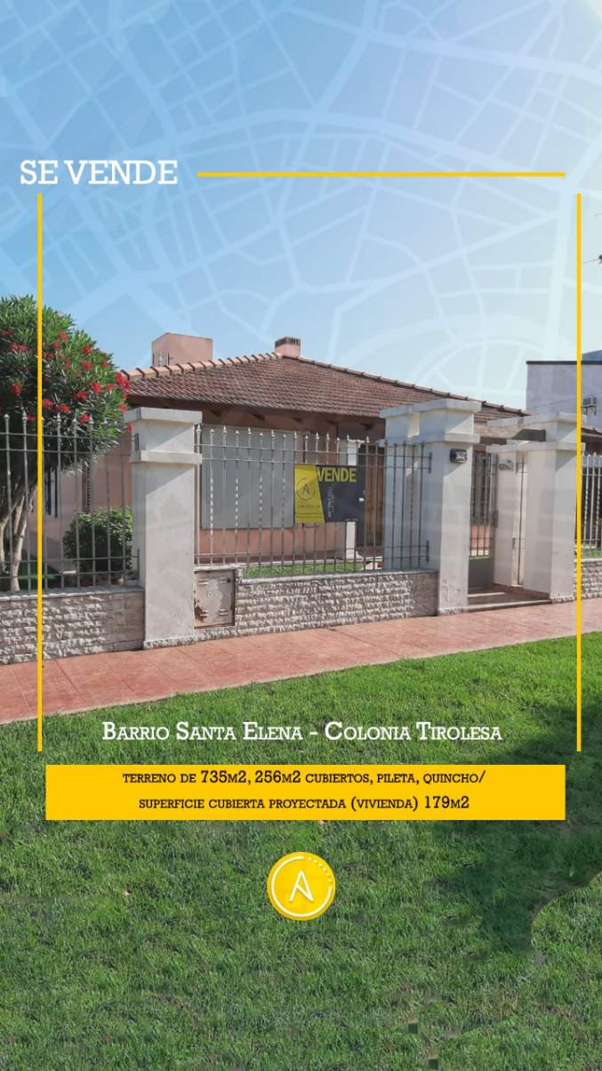 CASA EN VENTA mas DEPARTAMENTO en Santa Elena Colonia Tiroleta