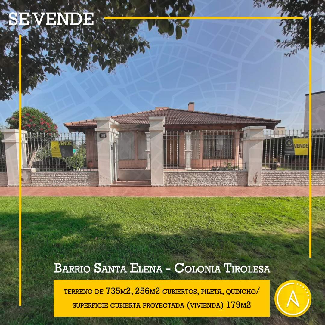 CASA EN VENTA mas DEPARTAMENTO en Santa Elena Colonia Tiroleta