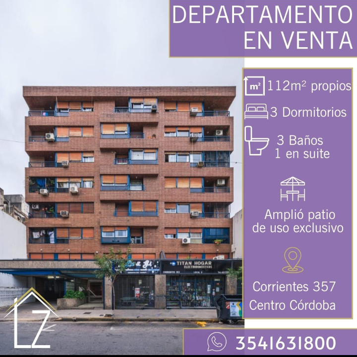 DEPTO CORRIENTES 357 - CORDOBA CENTRO