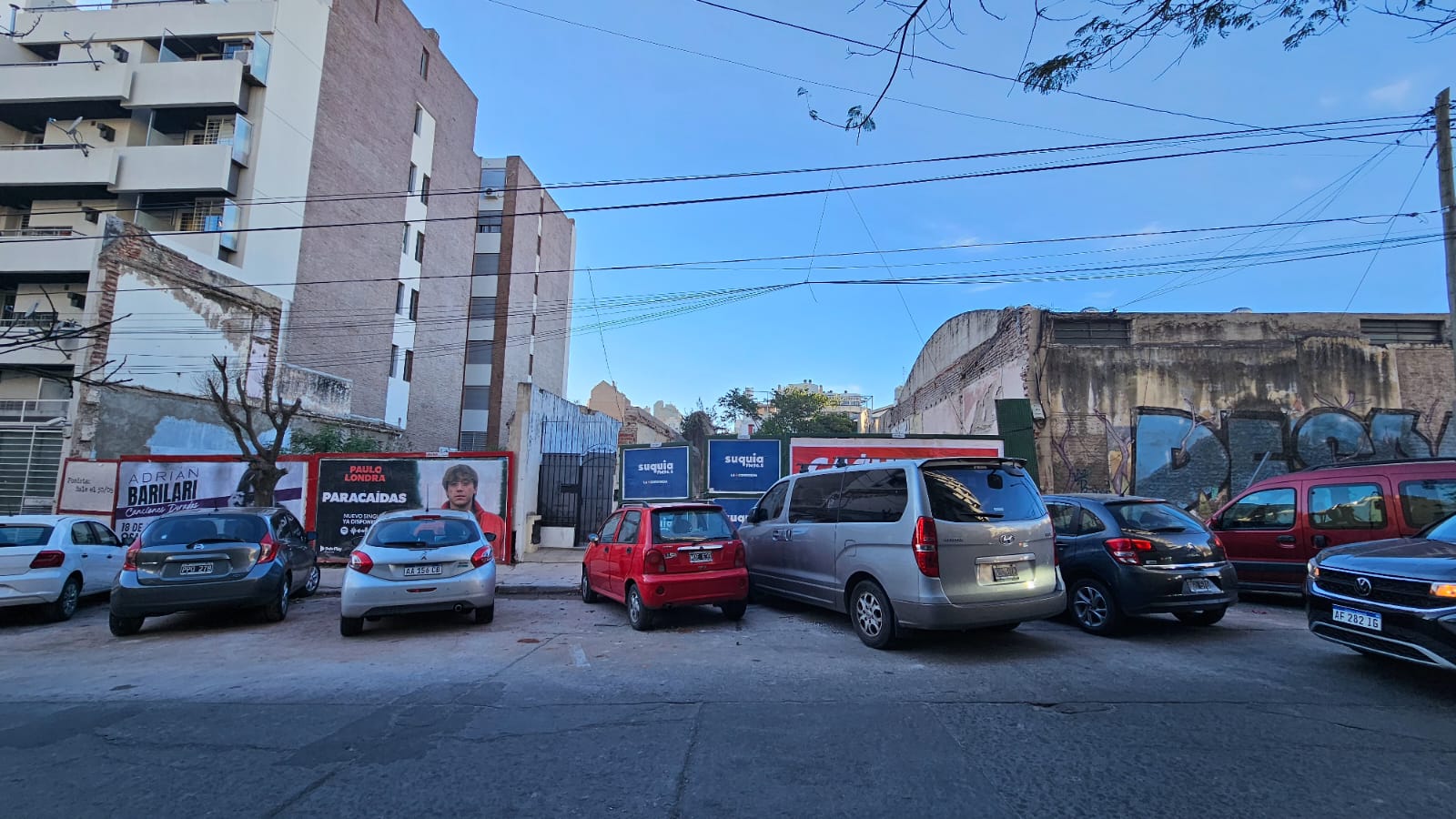 ALQUILO TERRENO de 280 metros EN BARRIO GUEMES sobre Calle CORRO al 485