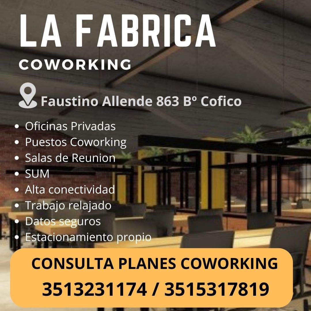 ALQUILER OFICINAS COWORKING BARRIO COFICO