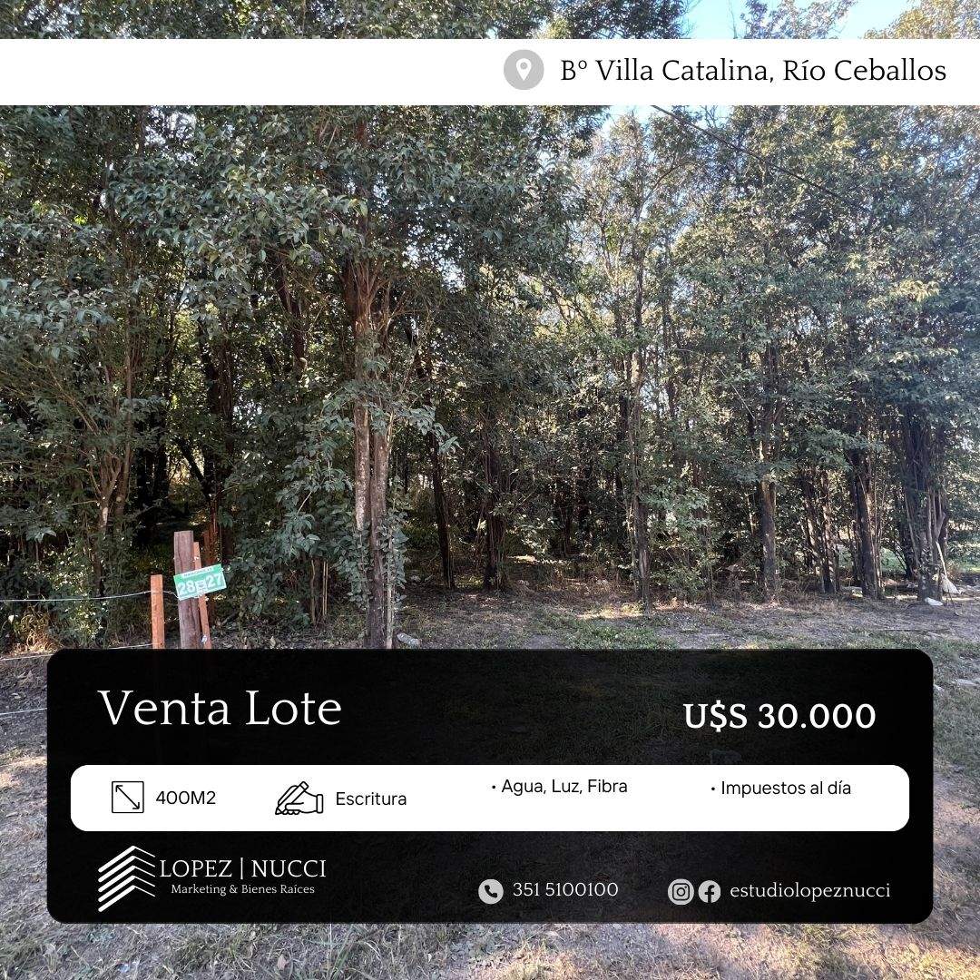 LOTE VILLA CATALINA (ECO) ESCRITURA