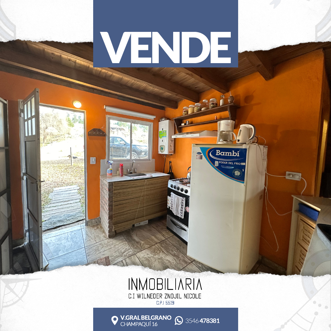 Cabaña en venta en Loma del Tigre - Villa Berna - Córdoba