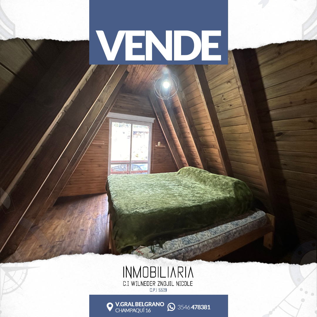 Cabaña en venta en Loma del Tigre - Villa Berna - Córdoba