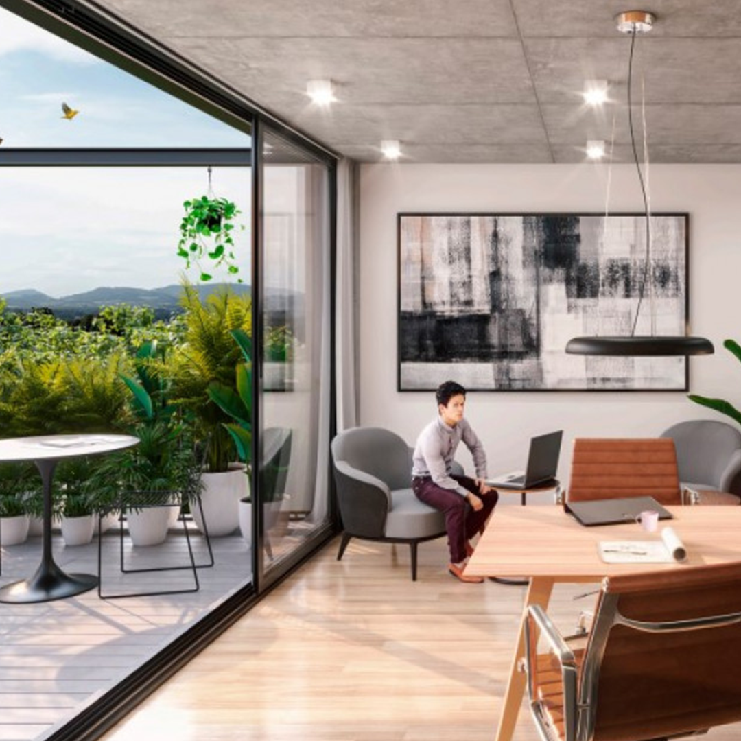 Oficina Home Office - proyecto (once once) Docta