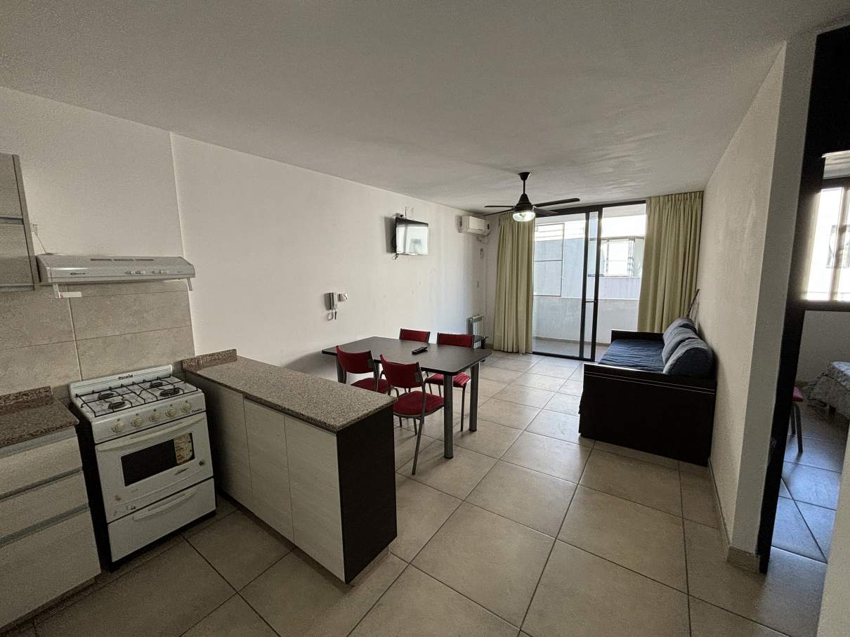 Departamento 1 dormitorio con cochera centrico carlos paz