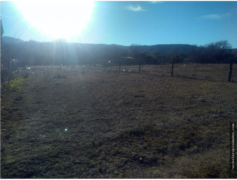 VENDO LOTE DE TERRENO EN LA CUMBRE