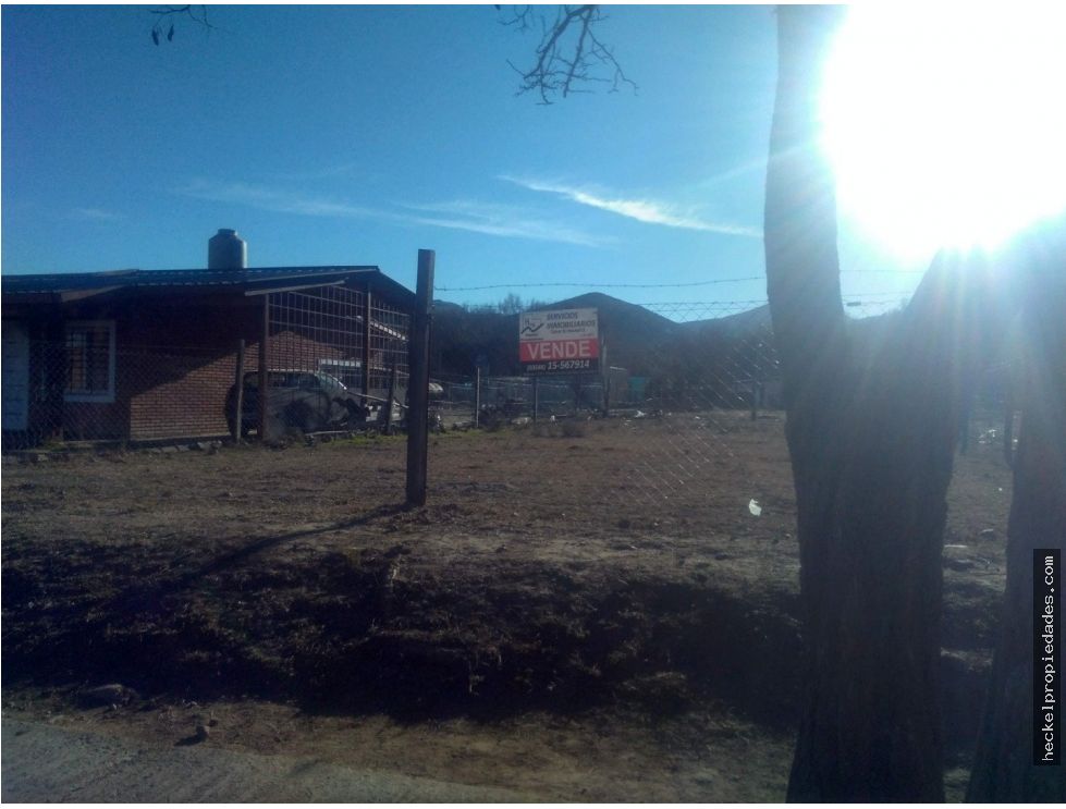 VENDO LOTE DE TERRENO EN LA CUMBRE