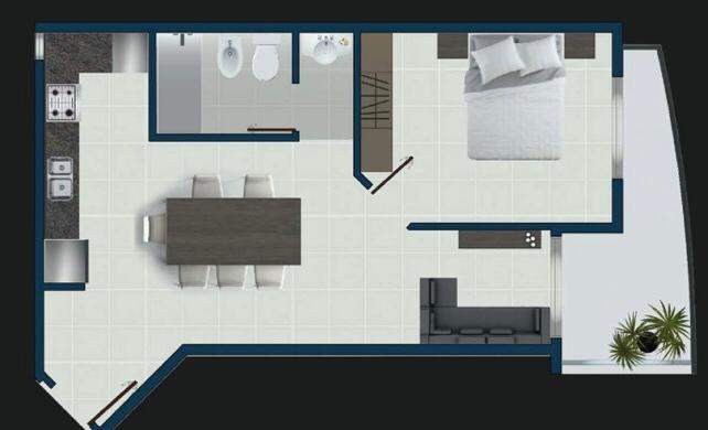 DEPARTAMENTO en VENTA Barrio ALTO ALBERD