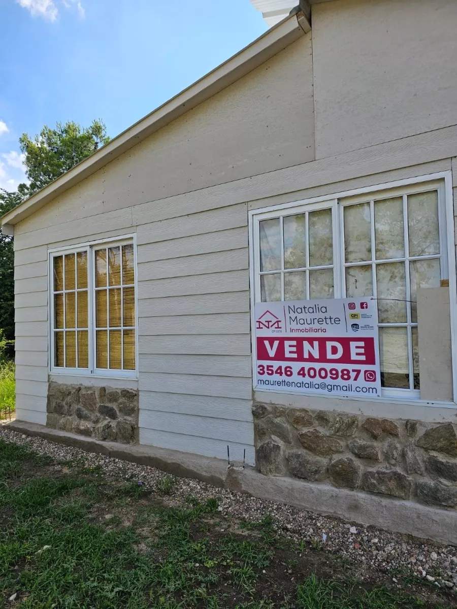 Se Vende Casa Prefabricada Lote En Capilla Vieja Córdoba. Oportunidad Económica.