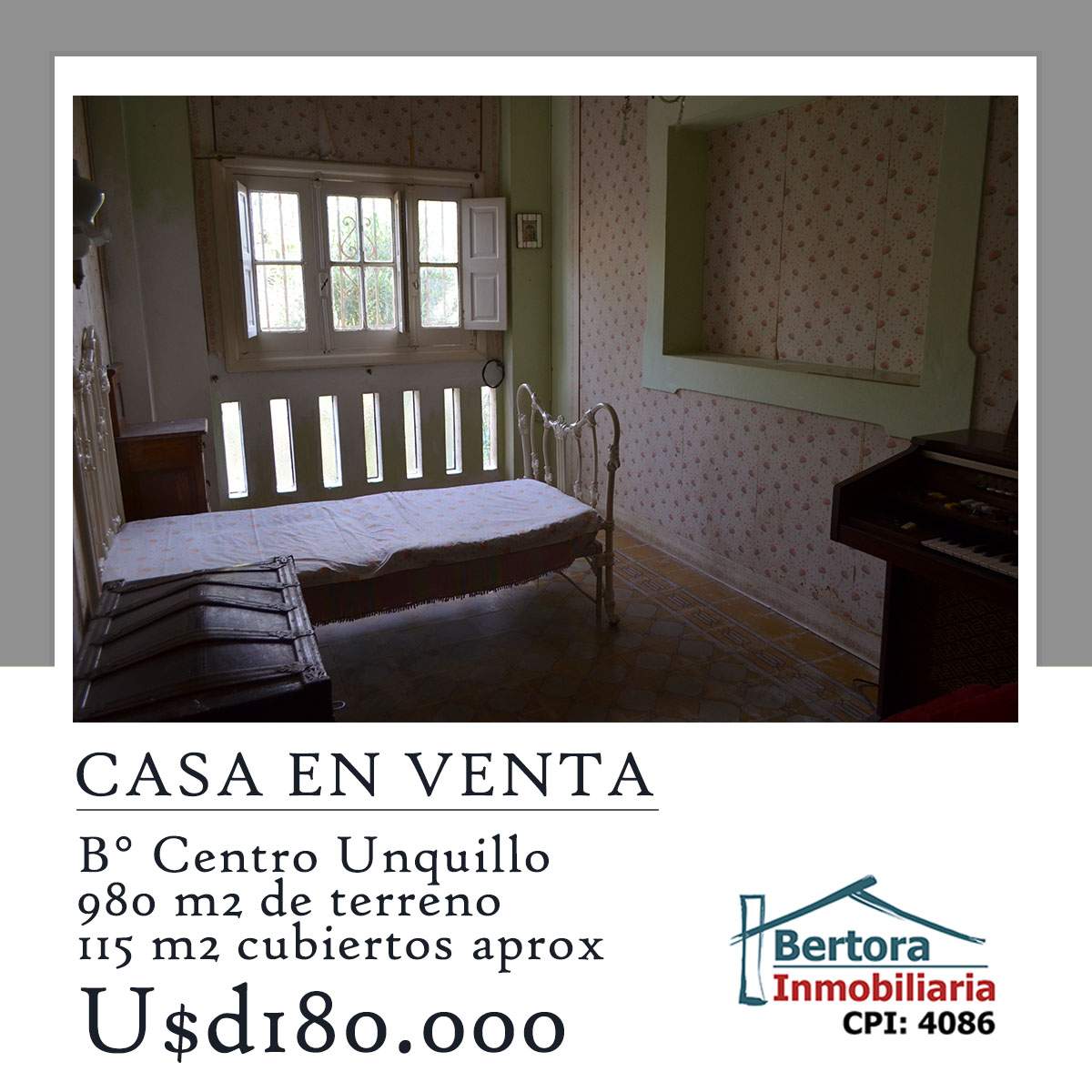CHALET ESTILO INGLES EN VENTA UNQUILLO CORDOBA