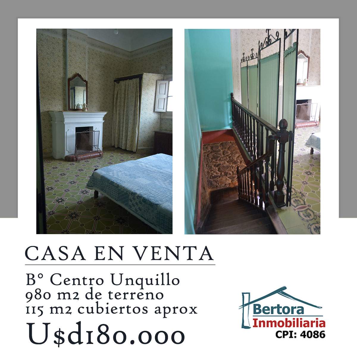 CHALET ESTILO INGLES EN VENTA UNQUILLO CORDOBA