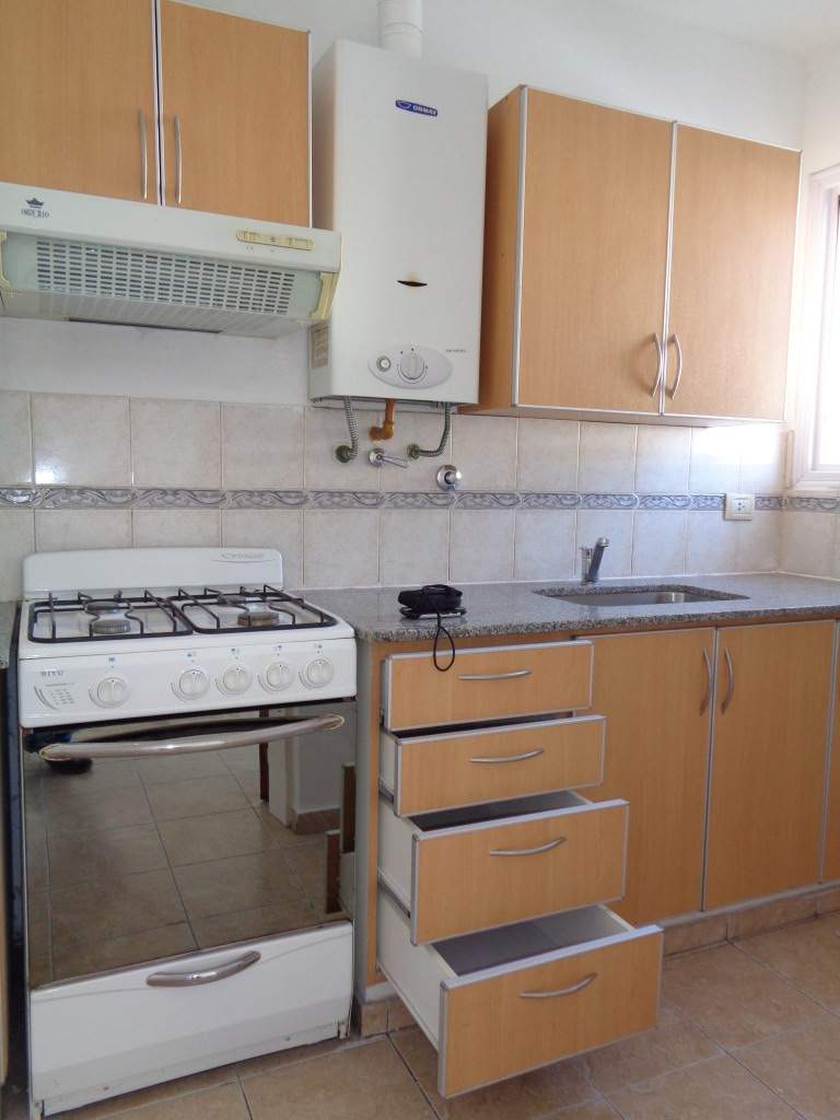 Centro - Departamento de Categoría de 1 Dormitorio Amplio con Balcón, Cocina Separada y Terraza Ampl