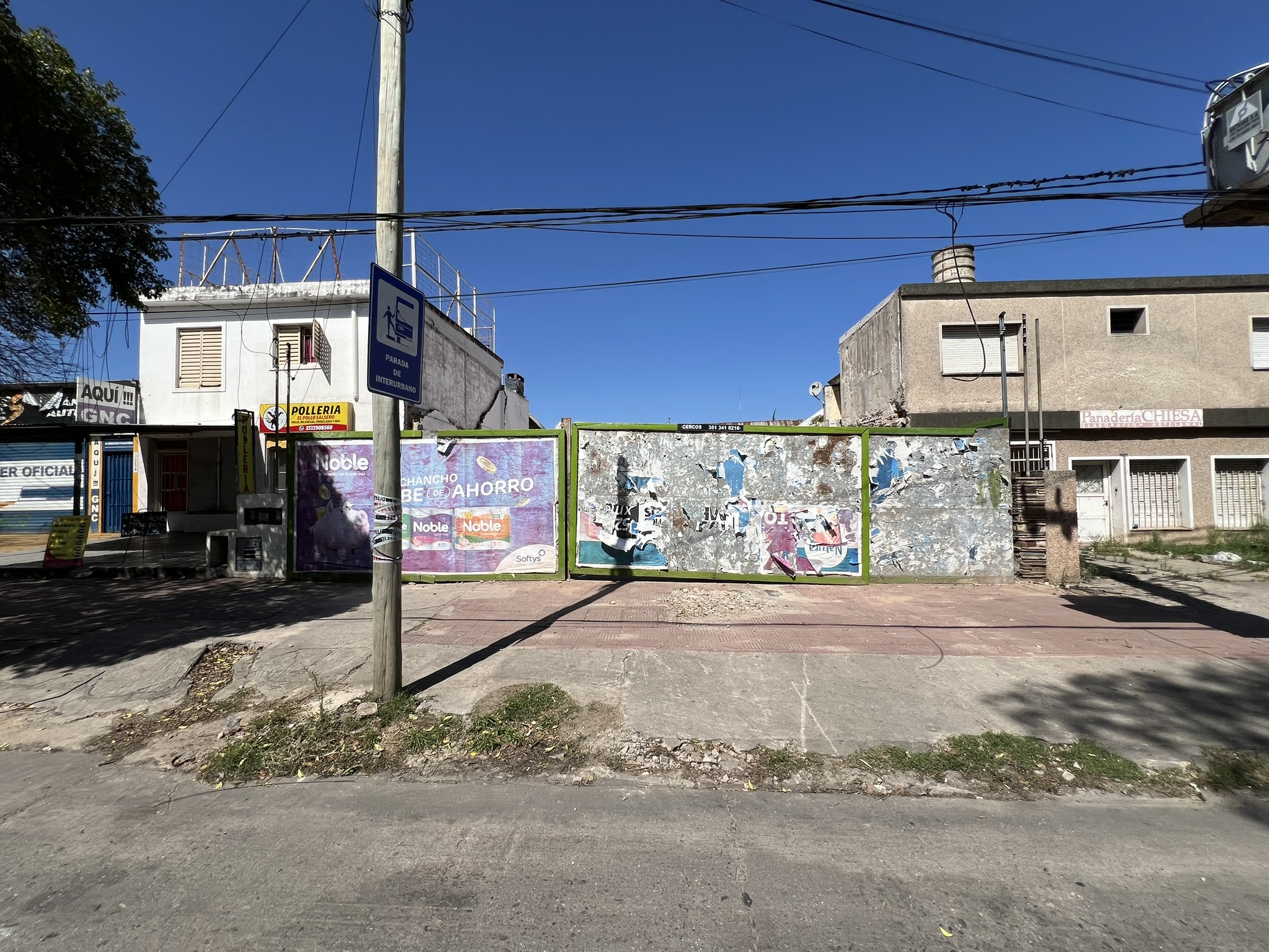 ATENCION INVERSORES  - TERRENO EN VENTA (LOCALES-DEPTO ETC) SOBRE MONSEÑOR PABLO CABRERA