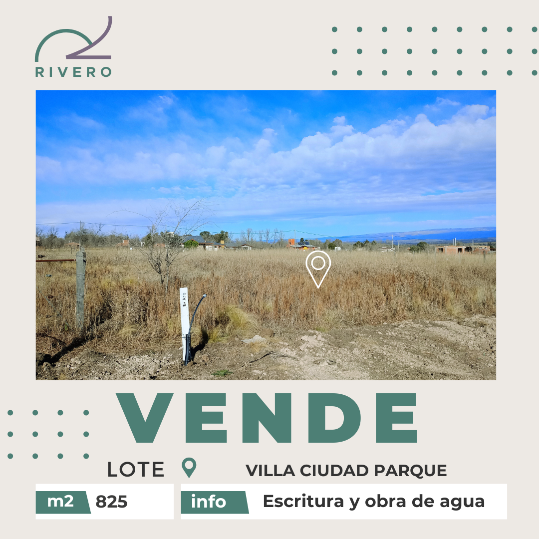 Se vende lote en Cordoba