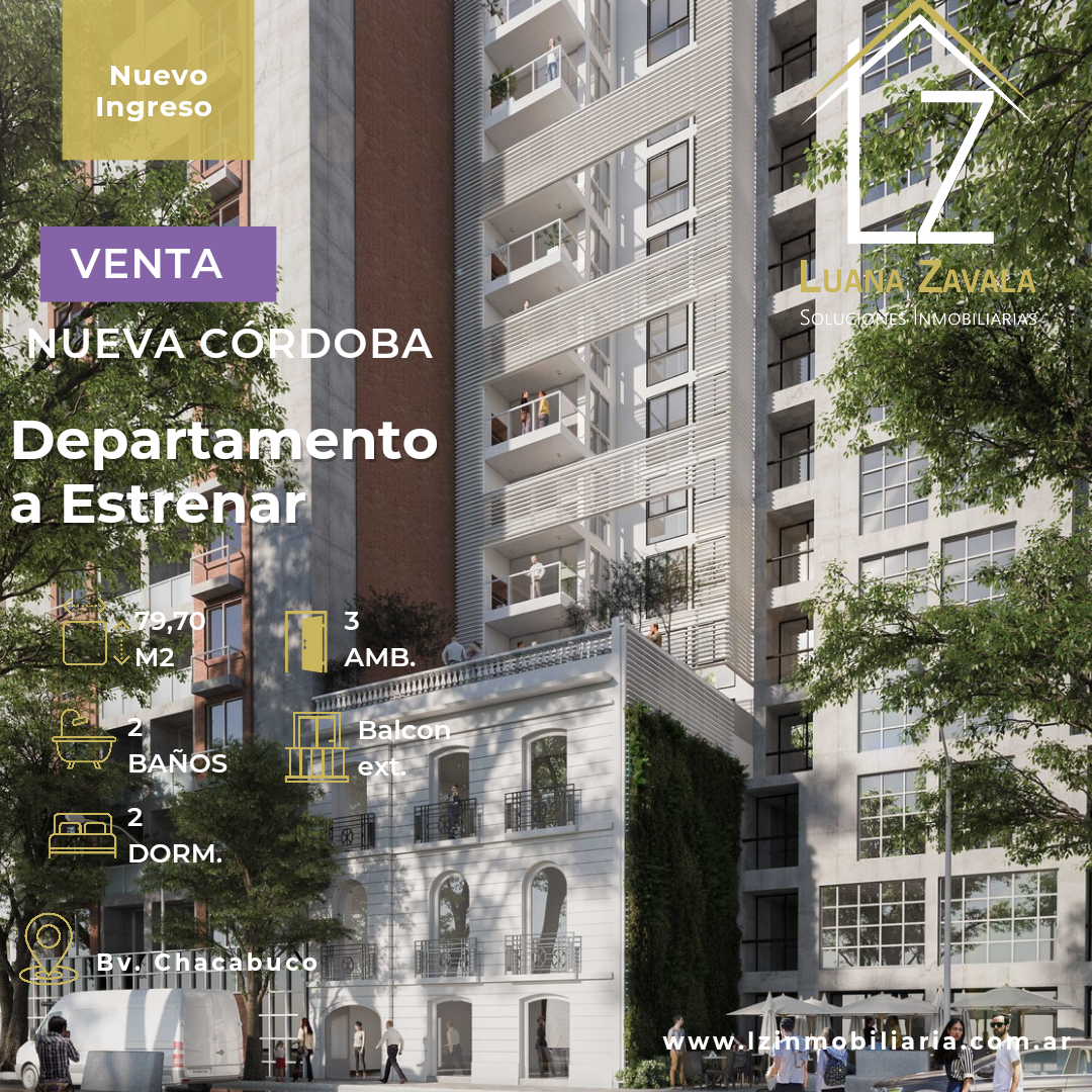 DEPTO BV CHACABUCO - VENTA